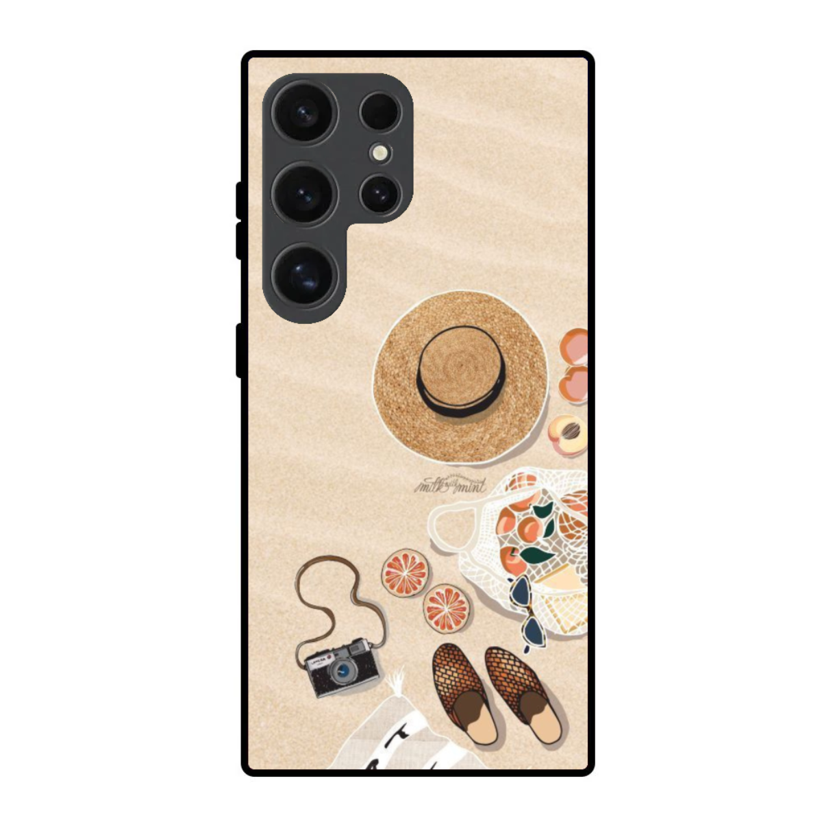 Adorable Beach Phone Cover, Slim and Lightweight