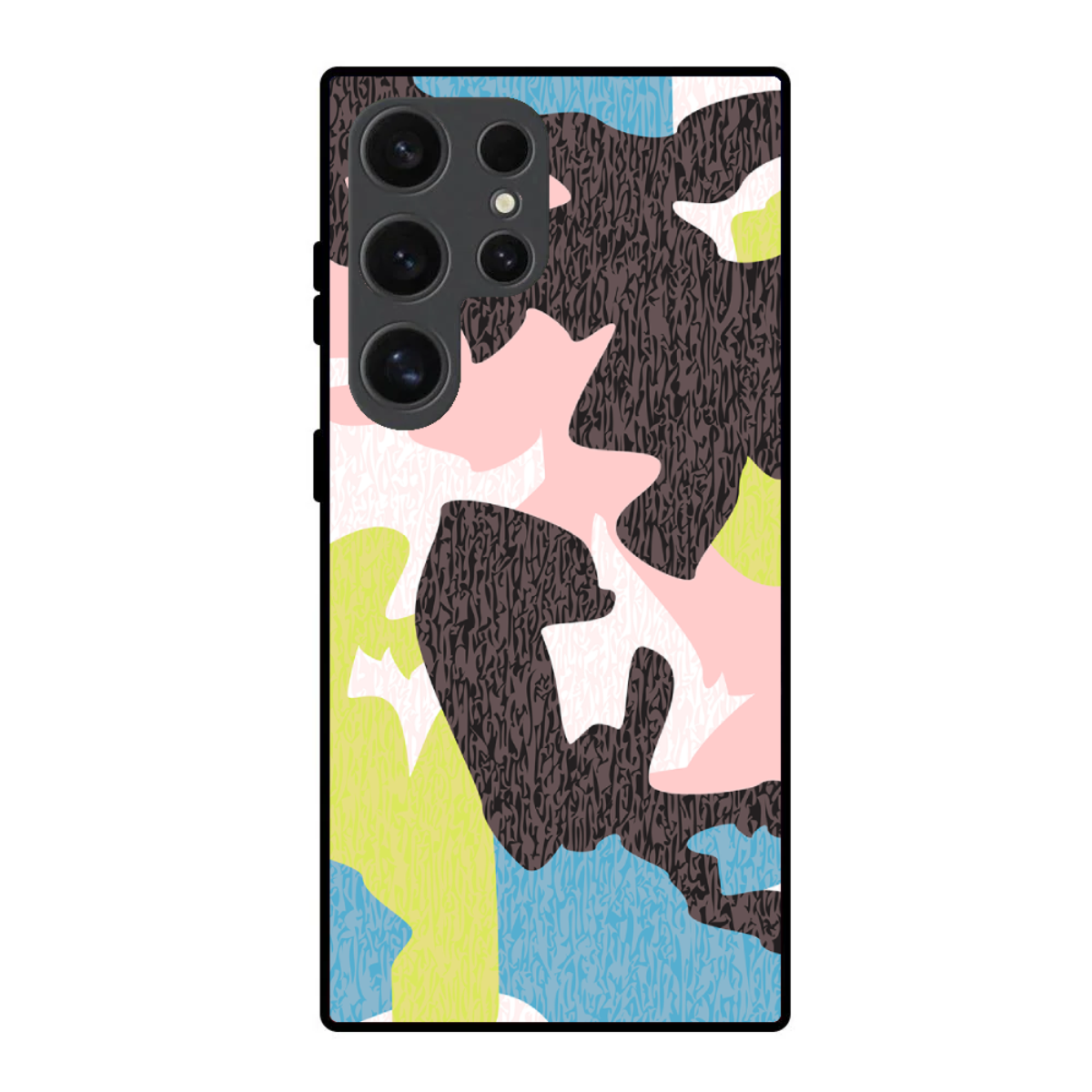 Pink Lime Camo Phone Cover, Slim and Lightweight