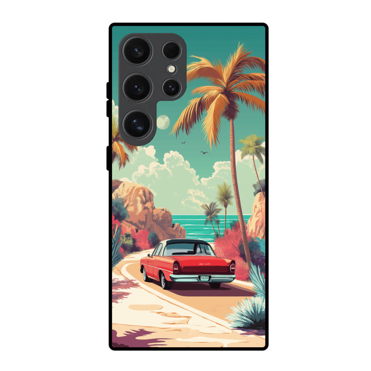 Beach Road Trip Phone Cover, Slim and Lightweight