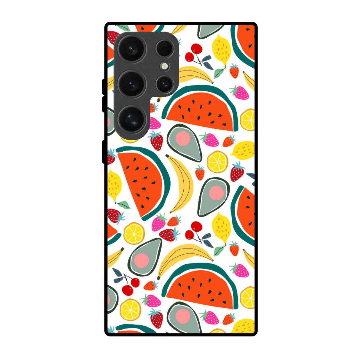Summer Fruits Phone Cover, Slim and Lightweight