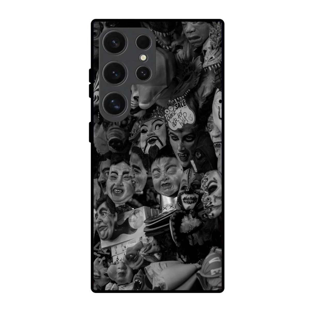 Halloween Masks Phone Cover, Slim and Lightweight