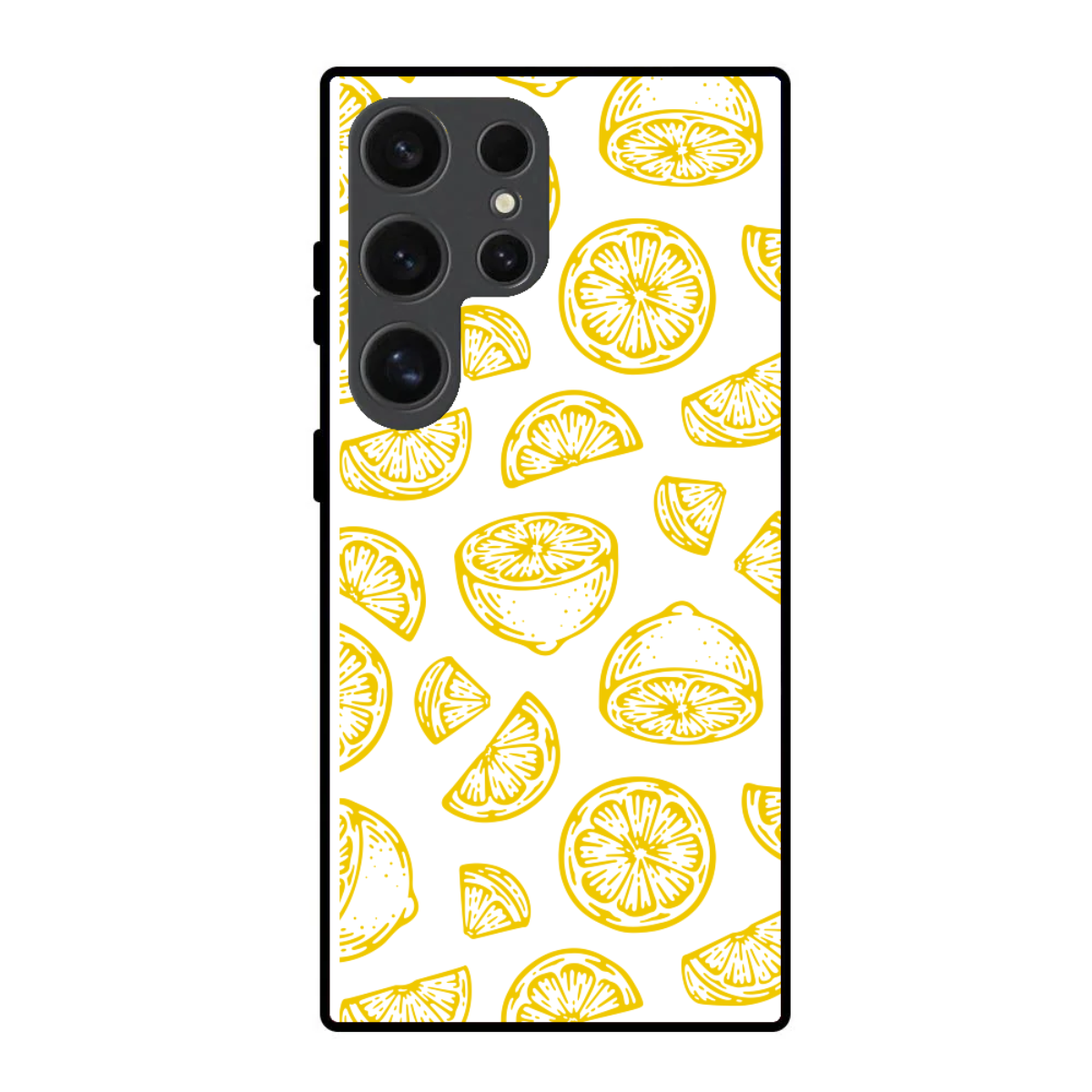 Seamless Lemon Phone Cover, Slim and Lightweight