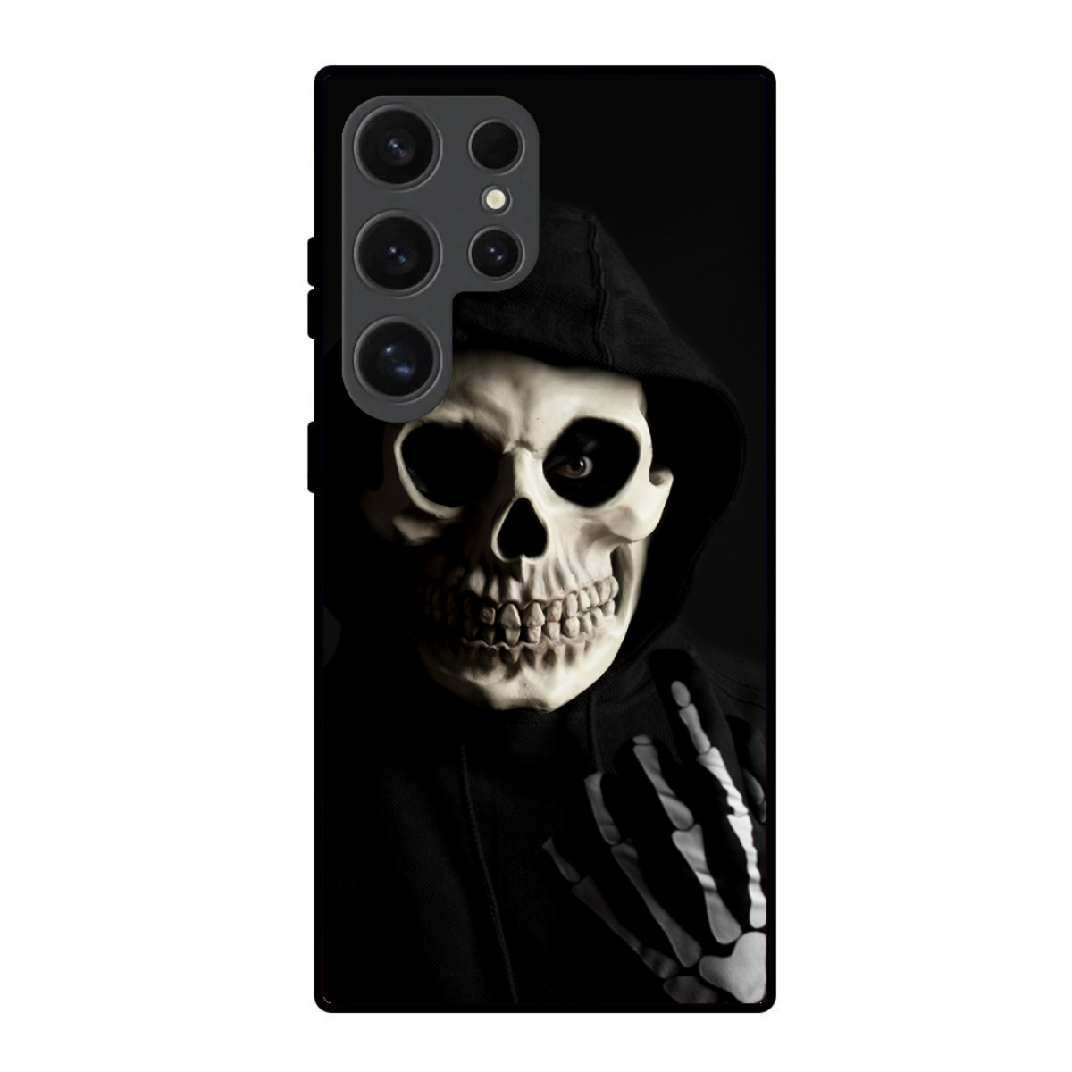 Scary Skeleton Phone Cover, Slim and Lightweight