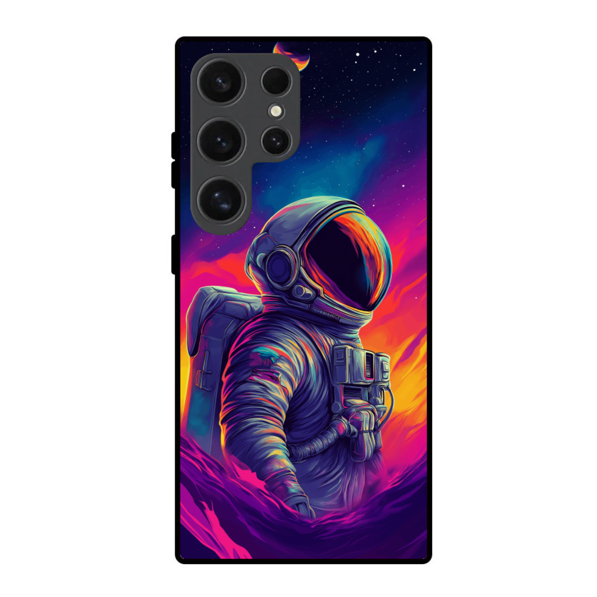 Neon Galaxy Phone Cover, Slim and Lightweight