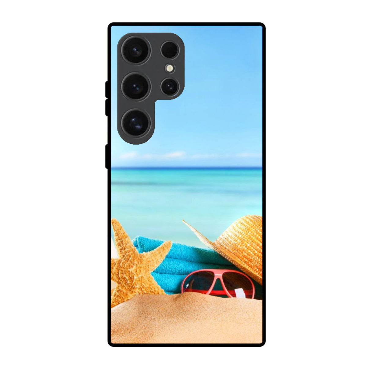 Sunny Beach Phone Cover, Slim and Lightweight