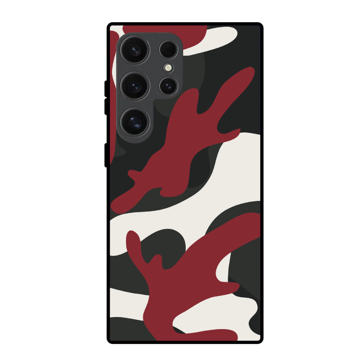 Plum Camouflage Phone Cover, Slim and Lightweight