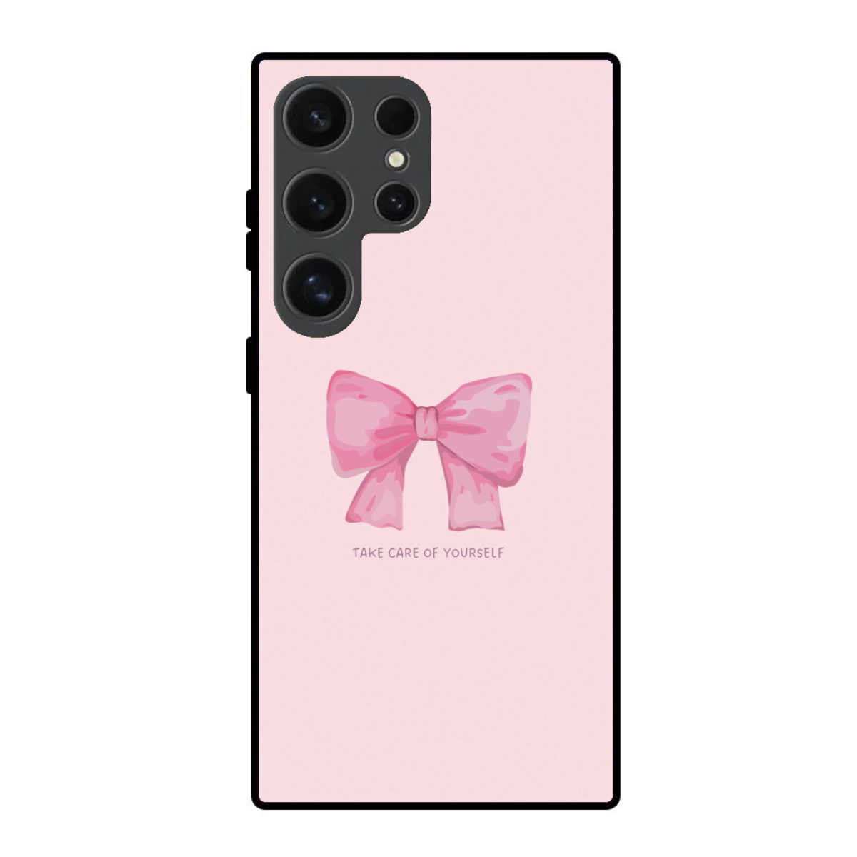 Pink Bow Samsung Phone Cover