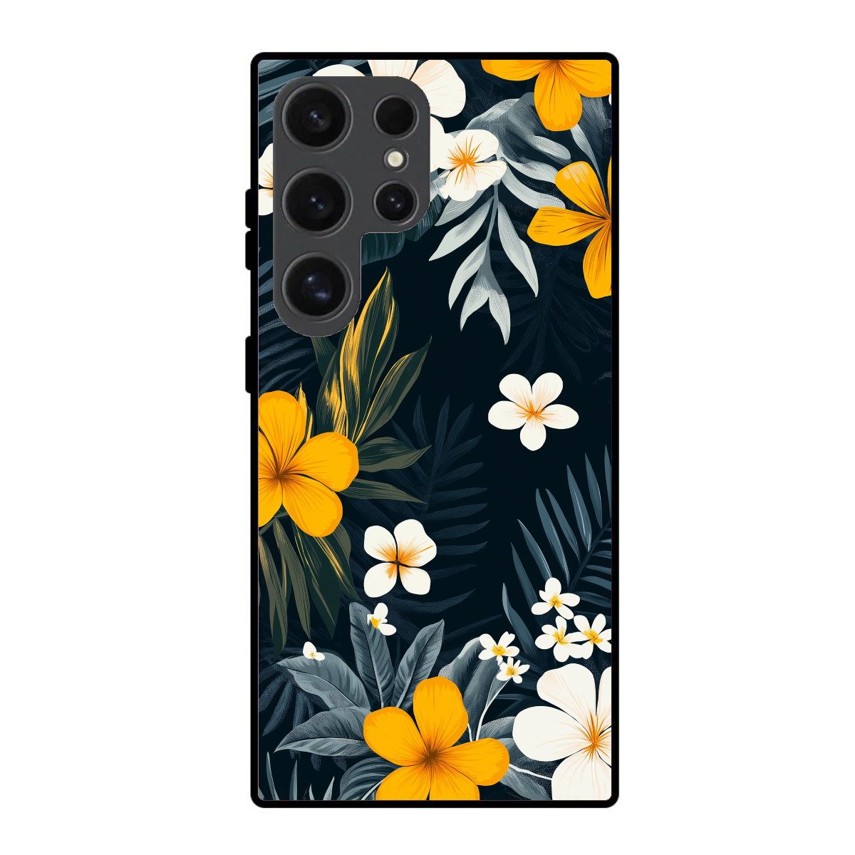 Vibrant Floral Phone Cover, Slim and Lightweight