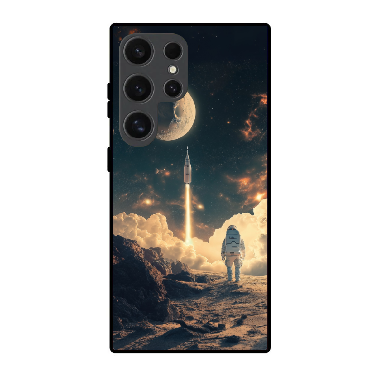 Rocket Launch Phone Cover, Slim and Lightweight