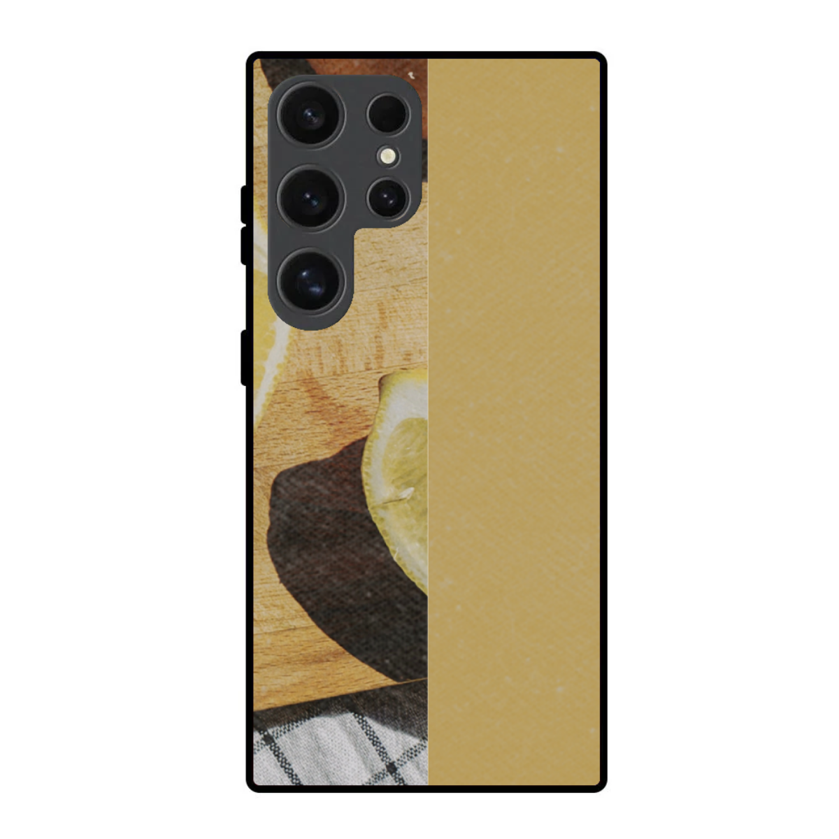 Citrus Lemon Phone Cover, Slim and Lightweight