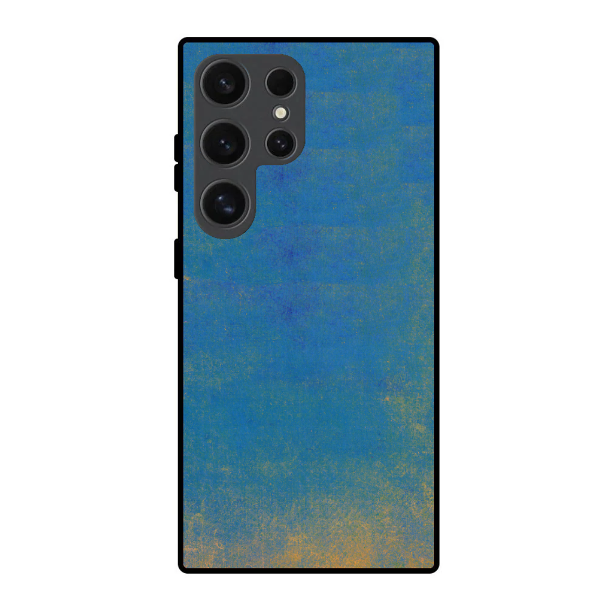 Spattered Blue Phone Cover, Slim and Lightweight