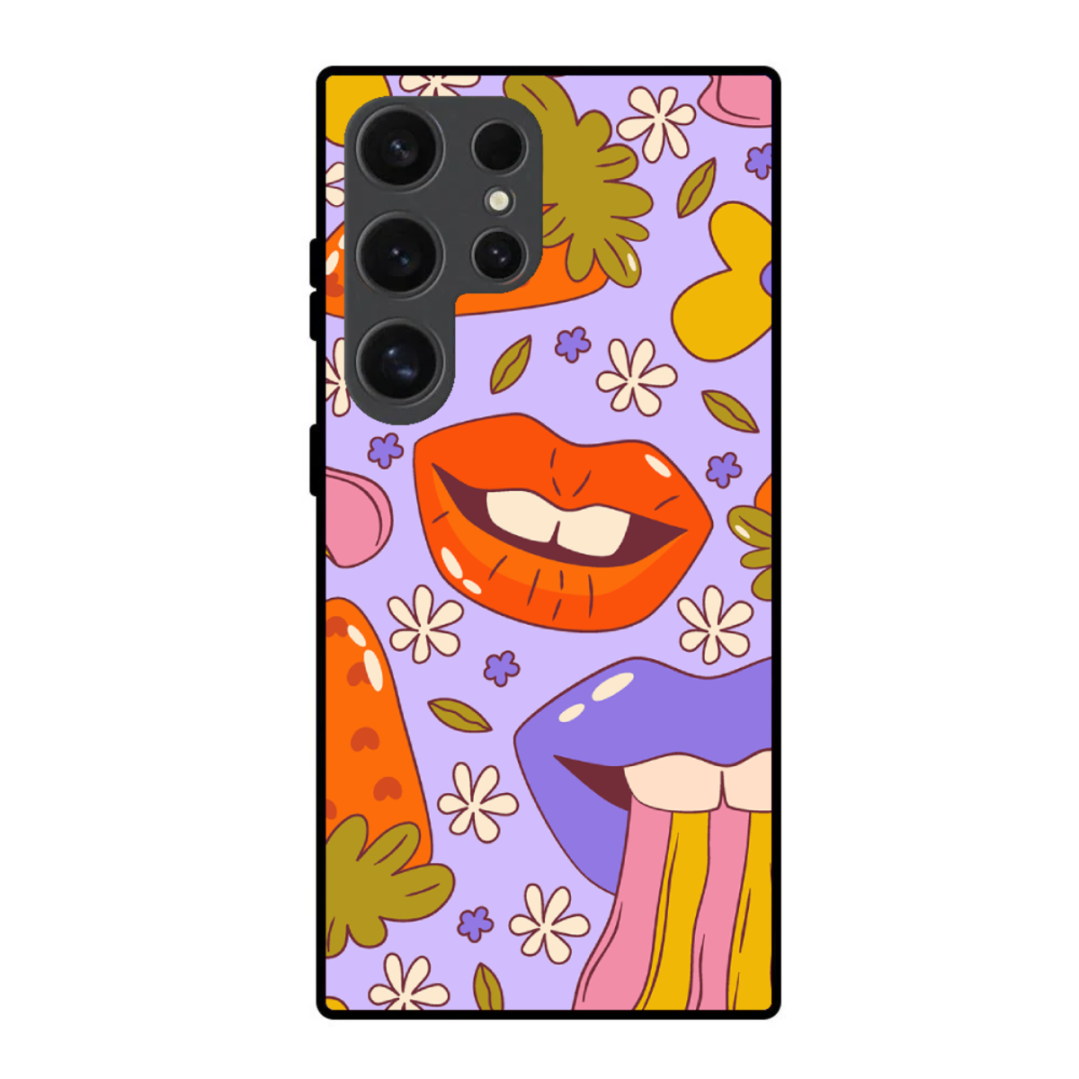 Psychedelic Hippy Phone Cover, Slim and Lightweight