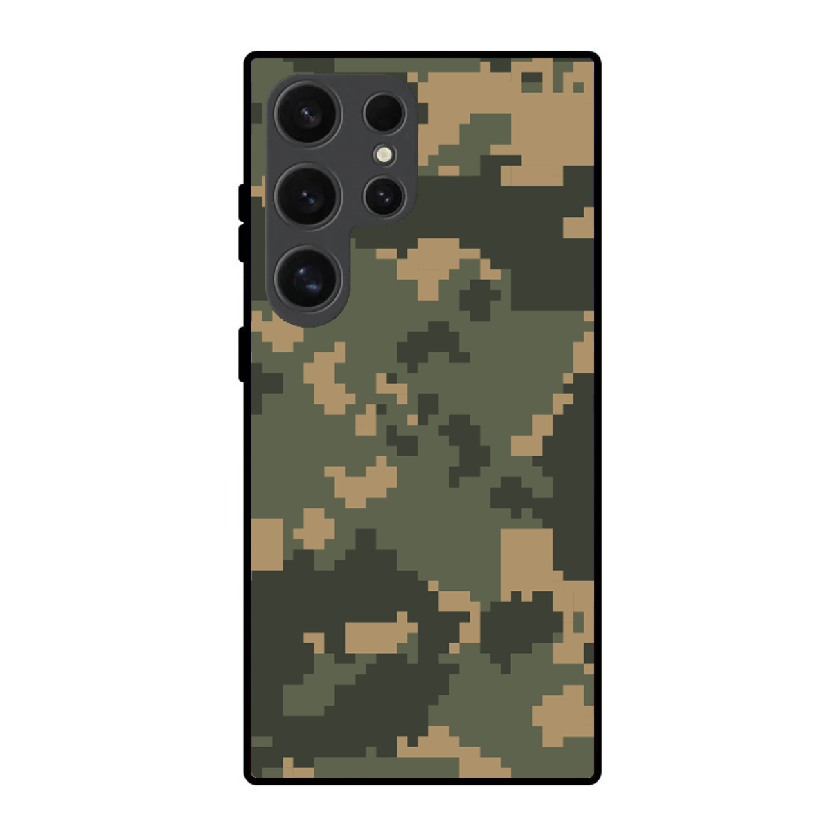 Green Camouflage Phone Cover, Slim and Lightweight