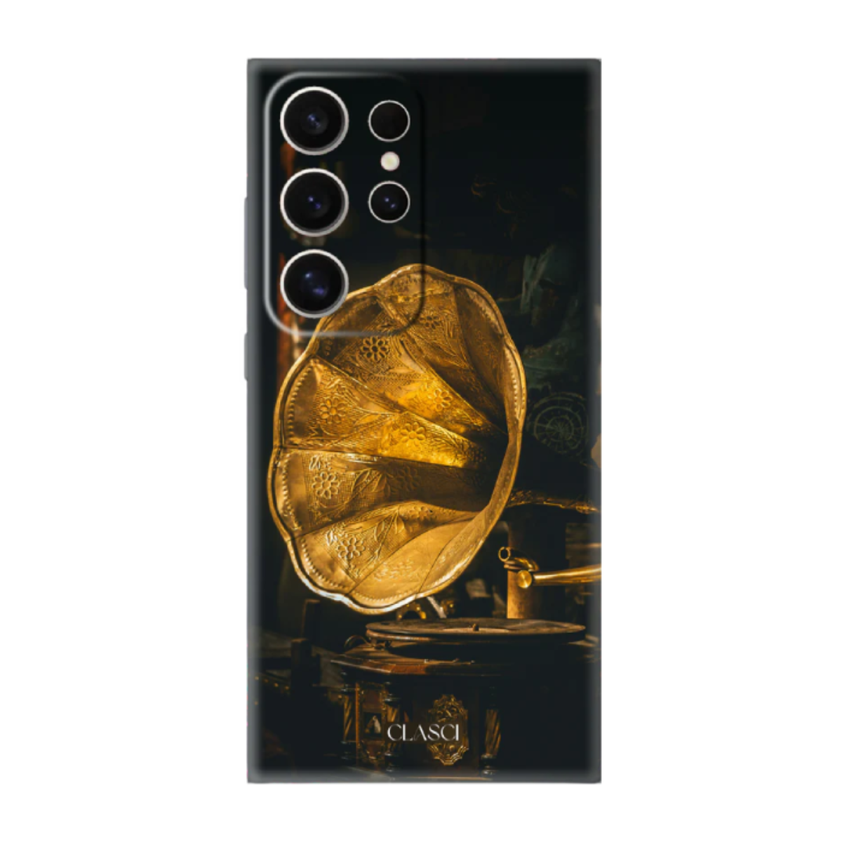 Vintage Gramophone Silicone Phone Case